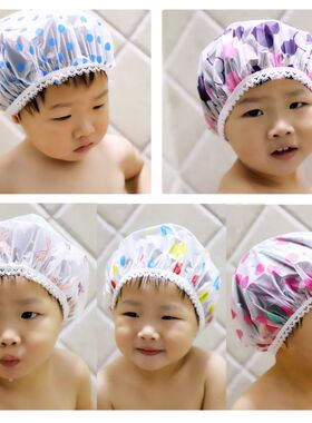 Waterproof Cap Safe Baby Shower Cap Kids Bath Visor Hat Adj