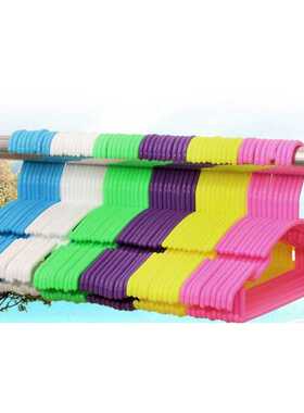 10pcs/Lot Baby Clothes Plastic Hangers for Kids Children Out