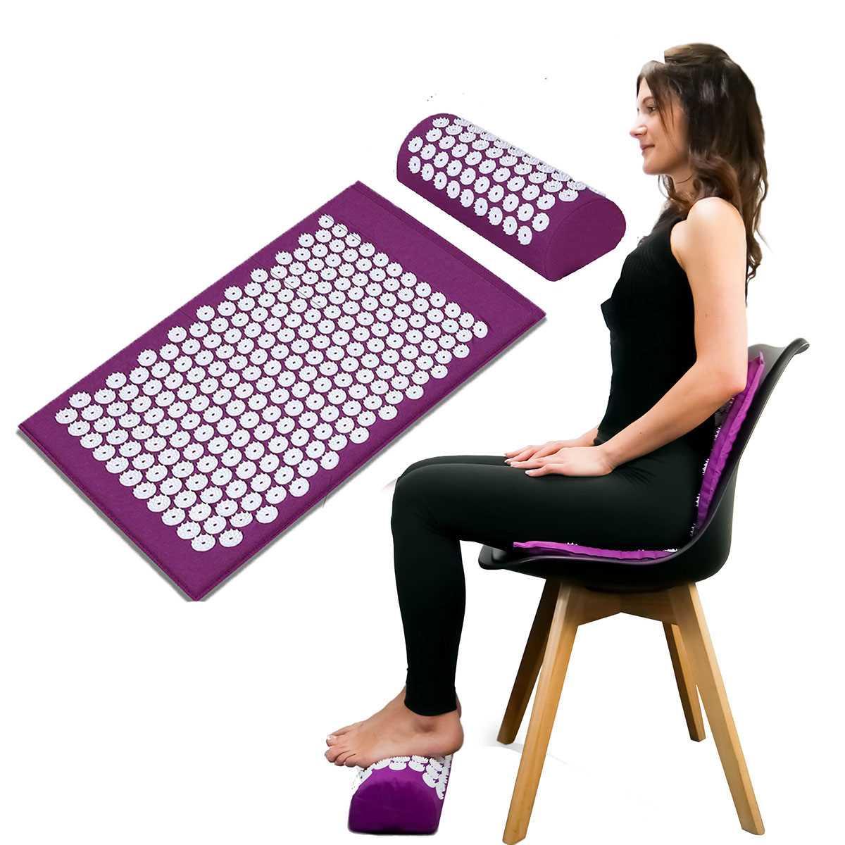 Acupressure Mat Massage Relieve Sress Back Body Pain Spike C - 图3