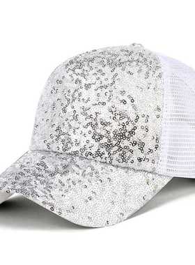 new fashion women's mesh baseball cap for girl summer cap sn
