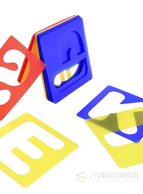 Alphabet Letter Number Stencil Set Painting Drawing Template