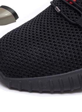 New exhibition Safety Shoes 2019 Men's Steel Toe Anti smash