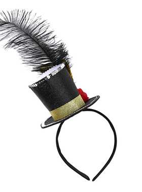 Kids Girls Fancy Ringmaster Circus Costumes Top Hat Fascinat
