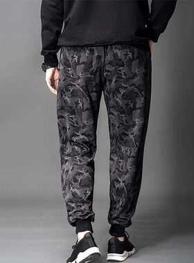 Men	s Casual Pants Streetwear Camouflage Quick Dry Sw