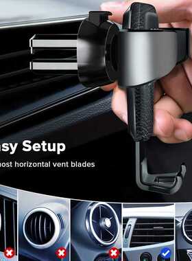 Universal Gravity Auto Phone Holder Car Air Vent Clip Mount