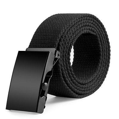 2022 New Waist Belts Men Womens Unisex Cotton Fabric Webbin - 图0