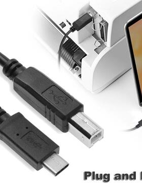 5m Type-C USB3.1 Male Connector To USB 2.0 B Type Male Data