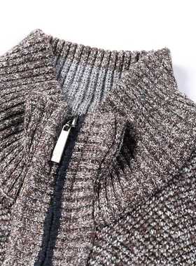 Top Quality Autumn Winter New Men's Jacket Slim Fit Stand Co