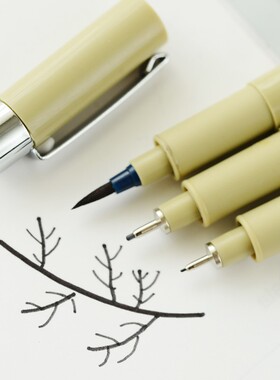 1pcs Sakura Liner Pen Set Waterproof Black Fineliner Micron