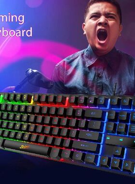 87 Keys Wired Gaming Mechanical Keyboard Mechanical