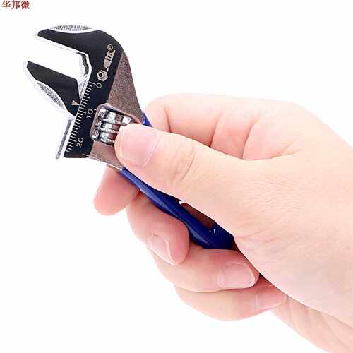 Adjustable Wrench Maximum 24mm Diameter Stainless Steel Univ - 图0