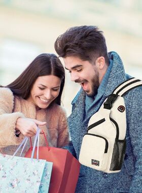 Fashion Men's Bag Chest Bags Multi-Pocket Shoulder