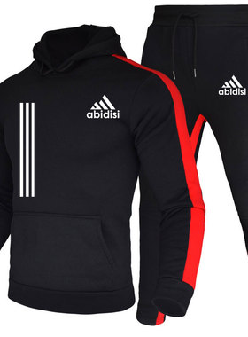 Fashion Brand Men Sets Tracksuits Autumn New Men's Hoodies +