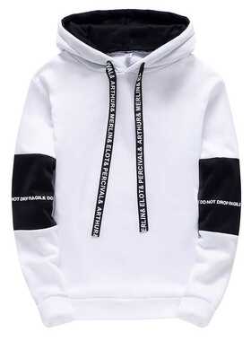 Men's Hoodies Long Sleeve Casual Printing With Lette