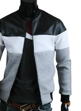 New nd Faion Men's Jacket Comfortable Top Zipper Fau