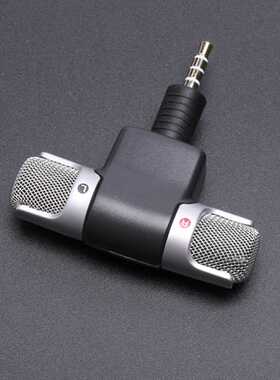 Mini 3.5mm Jack Microphone Stereo Mic For Recording Mobile P
