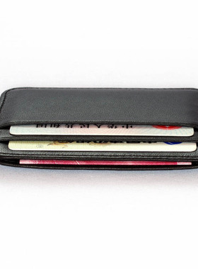 New Slim 100% Sheepskin Genuine Leather Men's Wallet Male Th