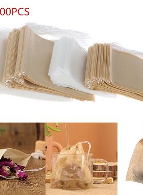 Food Grade Non-woven Fabric Tea Bags 100pcs Tea Filter Bags