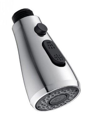 Kitchen Pull Out Faucet Sprayer Plating Nozzle Water Saving