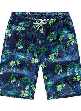 Summer beach pants men's quick-drying surf pants casual plus