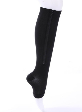 Burn Fat Zipper Compression Socks Women's Slim Sleep