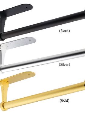 Paper towel holder hanging organizer for kitchen cabinet