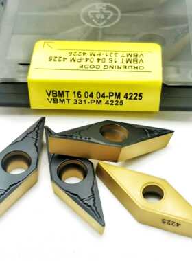 New Package VBMT160404 VBMT160408 PM 4225 10PCS Milling Tur