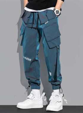 Men's Cargo Pants Fashion Hip Hop Multi-pocket Trousers ndy