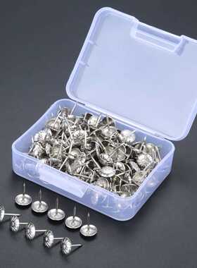 00pcs 11*17mm Upholstery Nail Jewelry Wood Box Furniture Ta