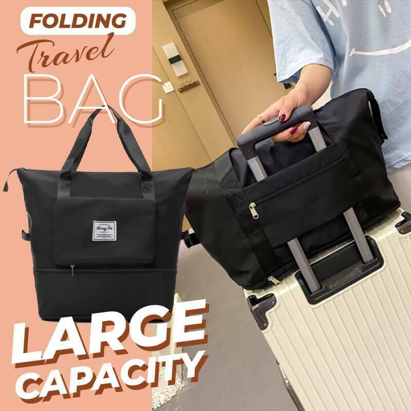 Folding Travel Bag Large Capacity Waterproof Pouch Tote Carr - 图1