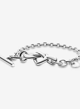 New 925 Sterling Silver Charm Bracelet Rose Golden Color Dai