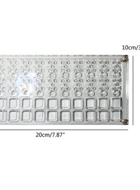 20 Switches Acrylic Board for Lubricate Switch Mechanical Ke