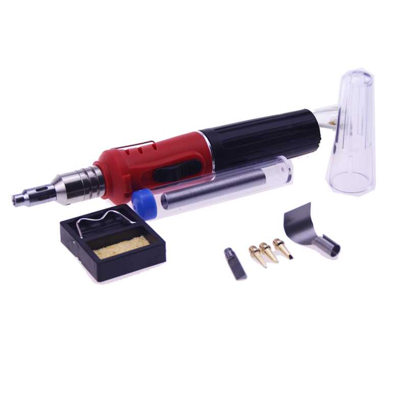 10 in 1 Gas Soldering Iron Cordless Welding Torch Kit Tool - 图1