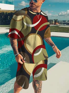 2022 Summe Men's Tacksuit Men Sets Ovesized T Shit et