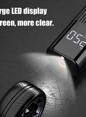 Portable 12V Electric Digital Air Pump Car Tyre Pump Air Com