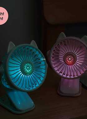 Warmtoo 2in1 Mini USB Rechargeable Portable Fan Hand Held Ba