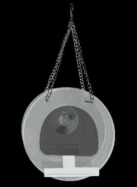 Bird Feeder Acrylic Transparent Window Bird Feeder Tray