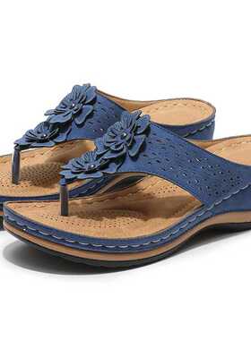 2022 Women Sandals Bohemia Style Summer Shoes Women Heels Sa