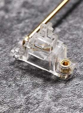 Everglide Transparent Gold Plated Pcb screw in Stabilizer fo