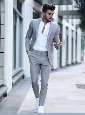 2022 Casual Fashon Luxurous Busness Men's Sut for Weddn
