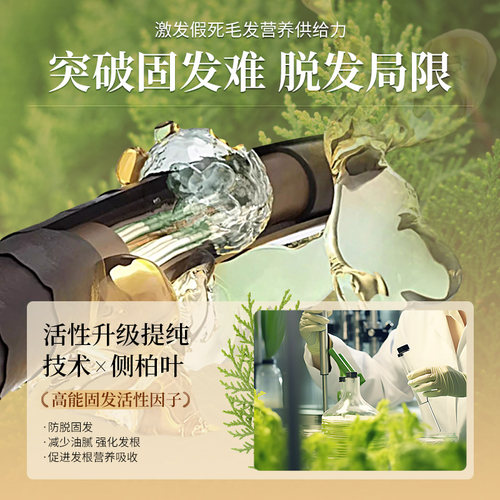 【正常发货】黛青丝洗发防脱生发发固发根养黑控油去屑止痒蓬松 - 图2