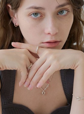 LUCA复古金属风优雅法式项链女锁骨链ins轻奢网红小众设计感颈链