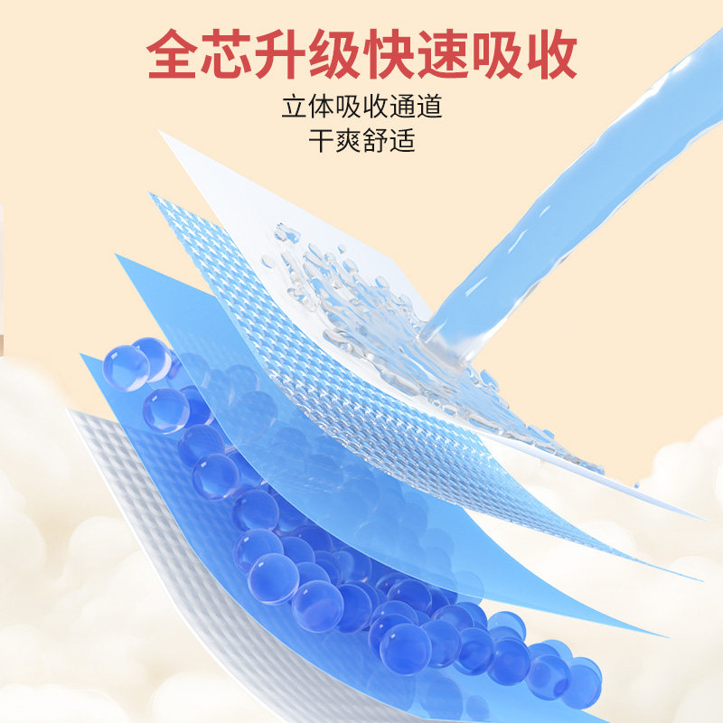 纸尿裤秋冬超薄透气拉拉裤新生儿NB码男女宝宝尿不湿试用2片装,淘宝优惠券,粉丝福利购,淘宝优惠卷