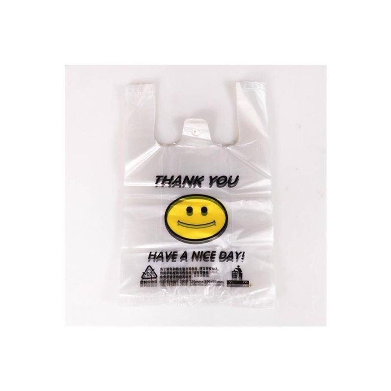 背心塑料袋商用小号号透明外卖打包超市手提笑脸方便袋子家用定制,淘宝优惠券,粉丝福利购,淘宝优惠卷