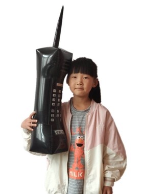 直播间道具搞笑充气大哥大手机引流气氛留人成人儿童仿真电话模型