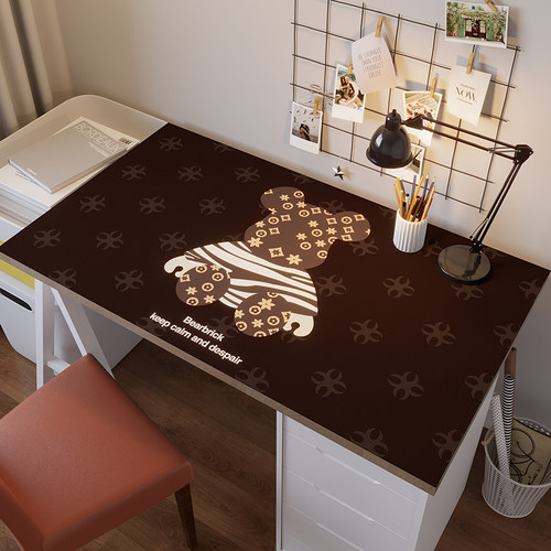 硅胶书桌垫儿童环保写字台桌垫学习桌专用垫课桌垫防水电脑桌垫 - 图3