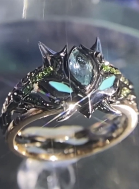 戒指靖妖傩舞“魈”原创同人cos周边饰品二次元印象指环饰品