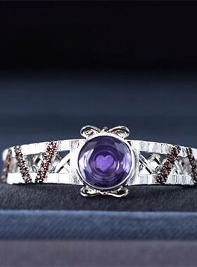 魔法少女希尔薇角色印象戒指动漫游戏二次元食指小众原创饰品礼物