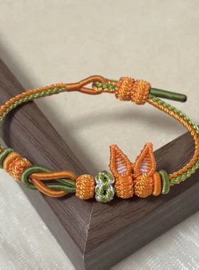 疯狂动物城朱迪尼克配色手绳儿童高颜值精致送女友手链情侣款手绳