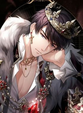 恋与制作人李泽言齿轮·勋章·星辰王冠锆石戒指小众款高贵轻奢